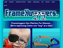 Tablet Screenshot of eyepatchesforglasses.com